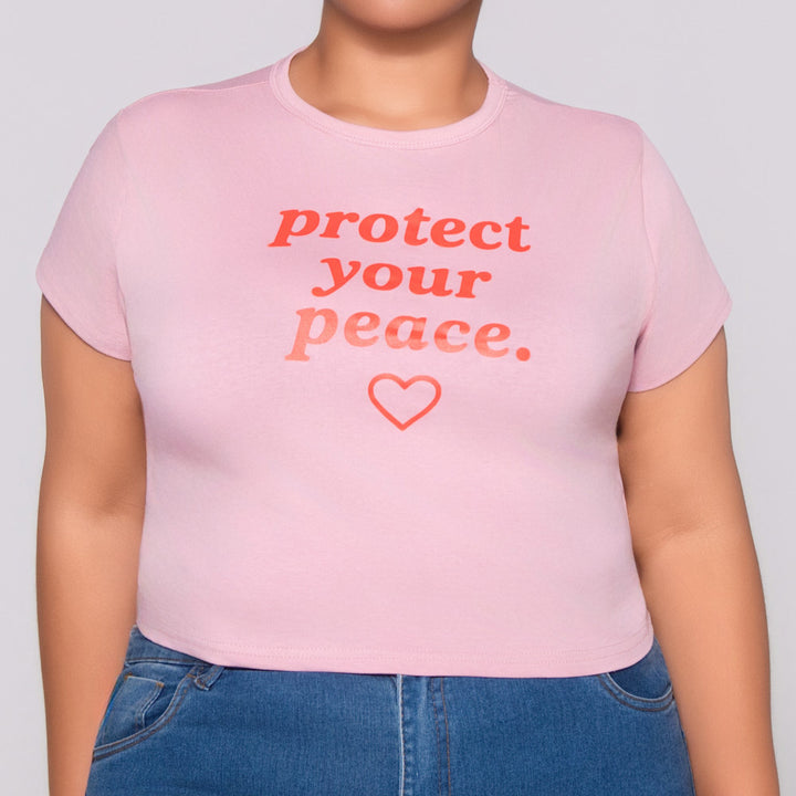 Mink Statement Print Top