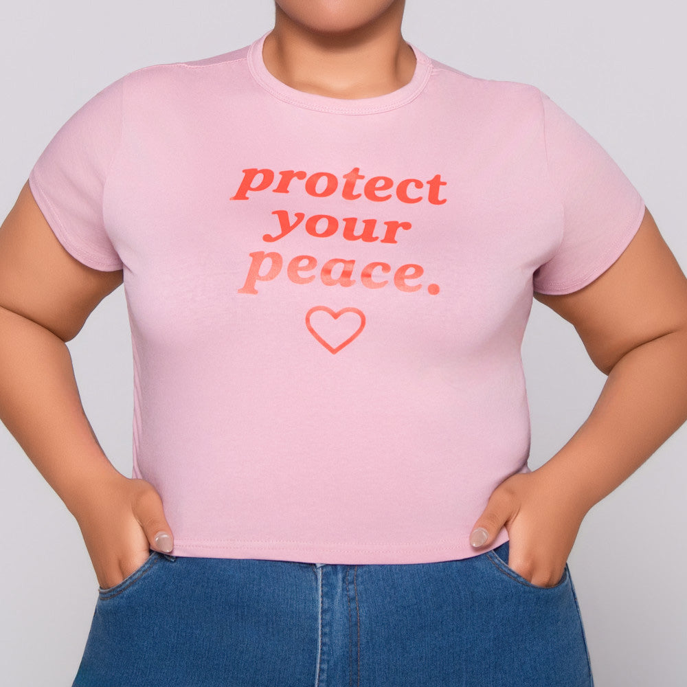 Mink Statement Print Top