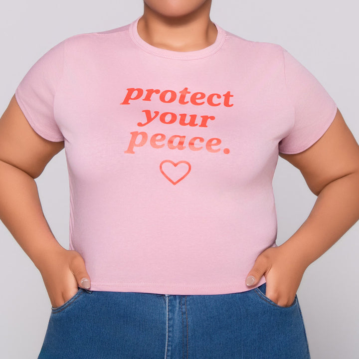 Mink Statement Print Top