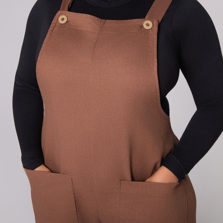 Choc Linen Jumpsuit