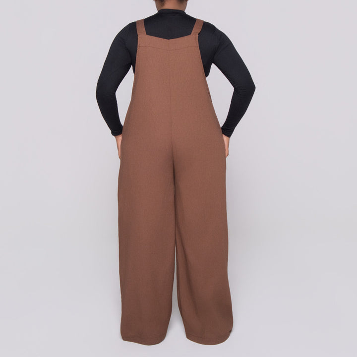 Choc Linen Jumpsuit
