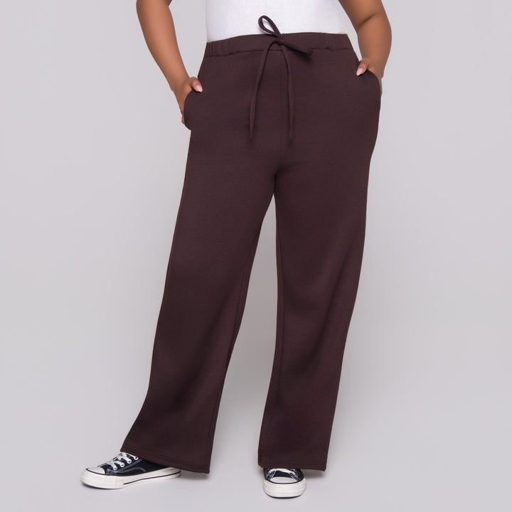 Chocolate Scuba Modal Track Pants