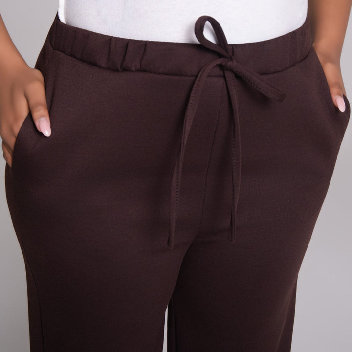 Chocolate Scuba Modal Track Pants