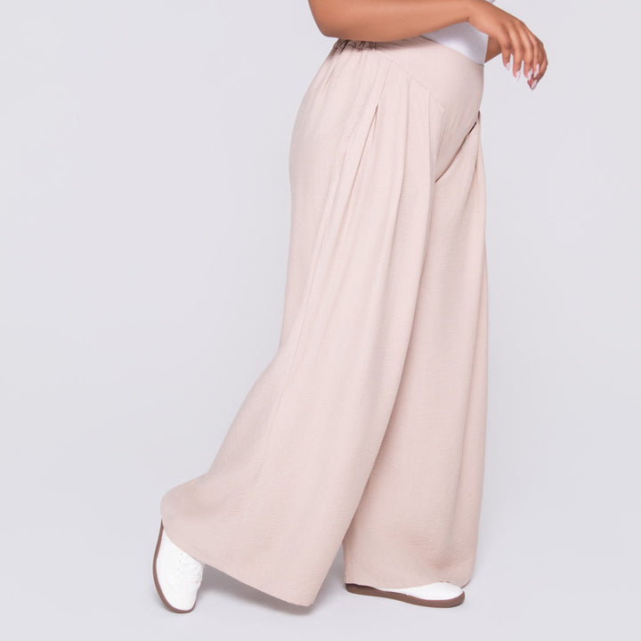 Stone Front Pleat Crypto Pants