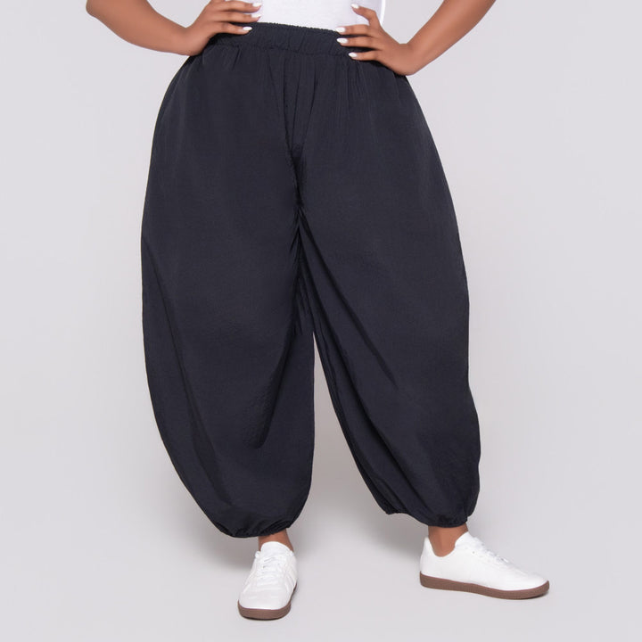 Black Teslon Pants