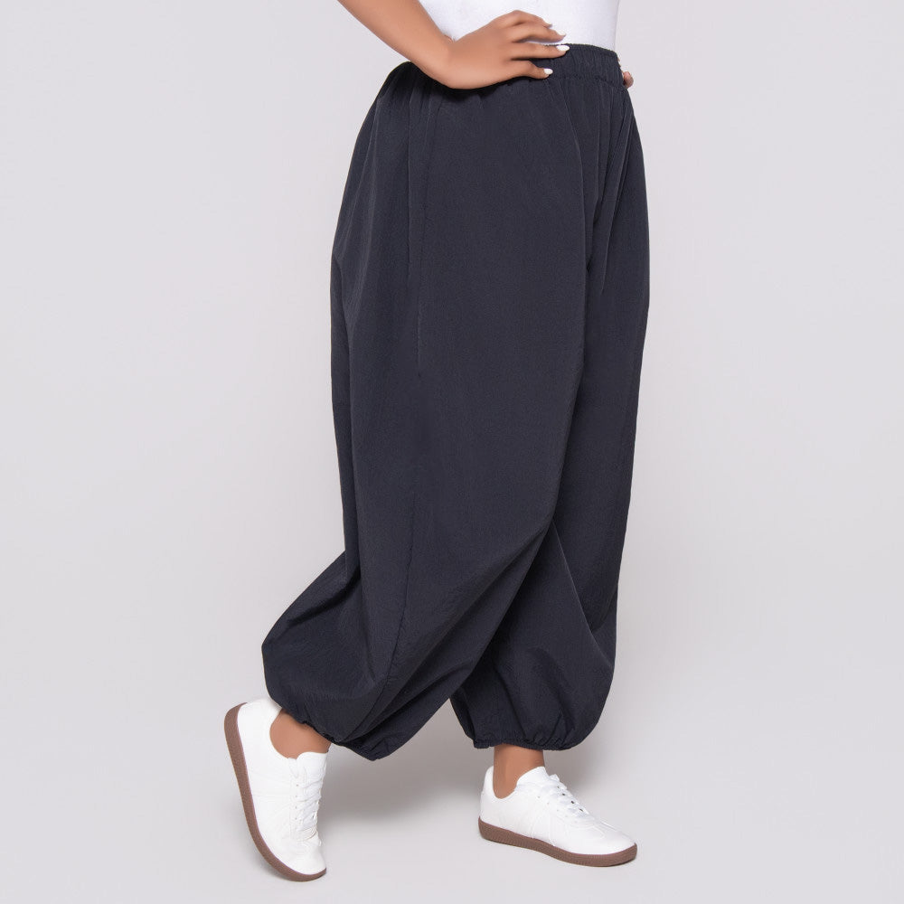 Black Teslon Pants