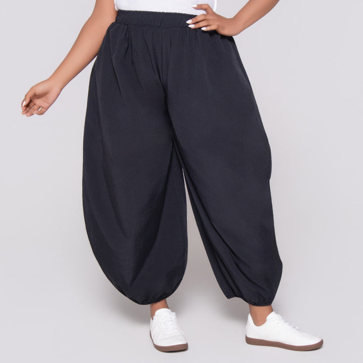 Black Teslon Pants