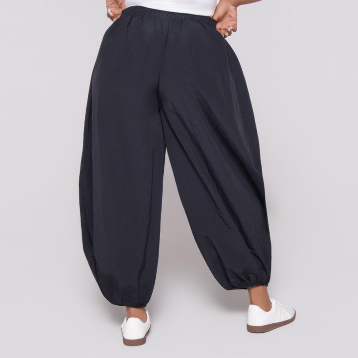 Black Teslon Pants