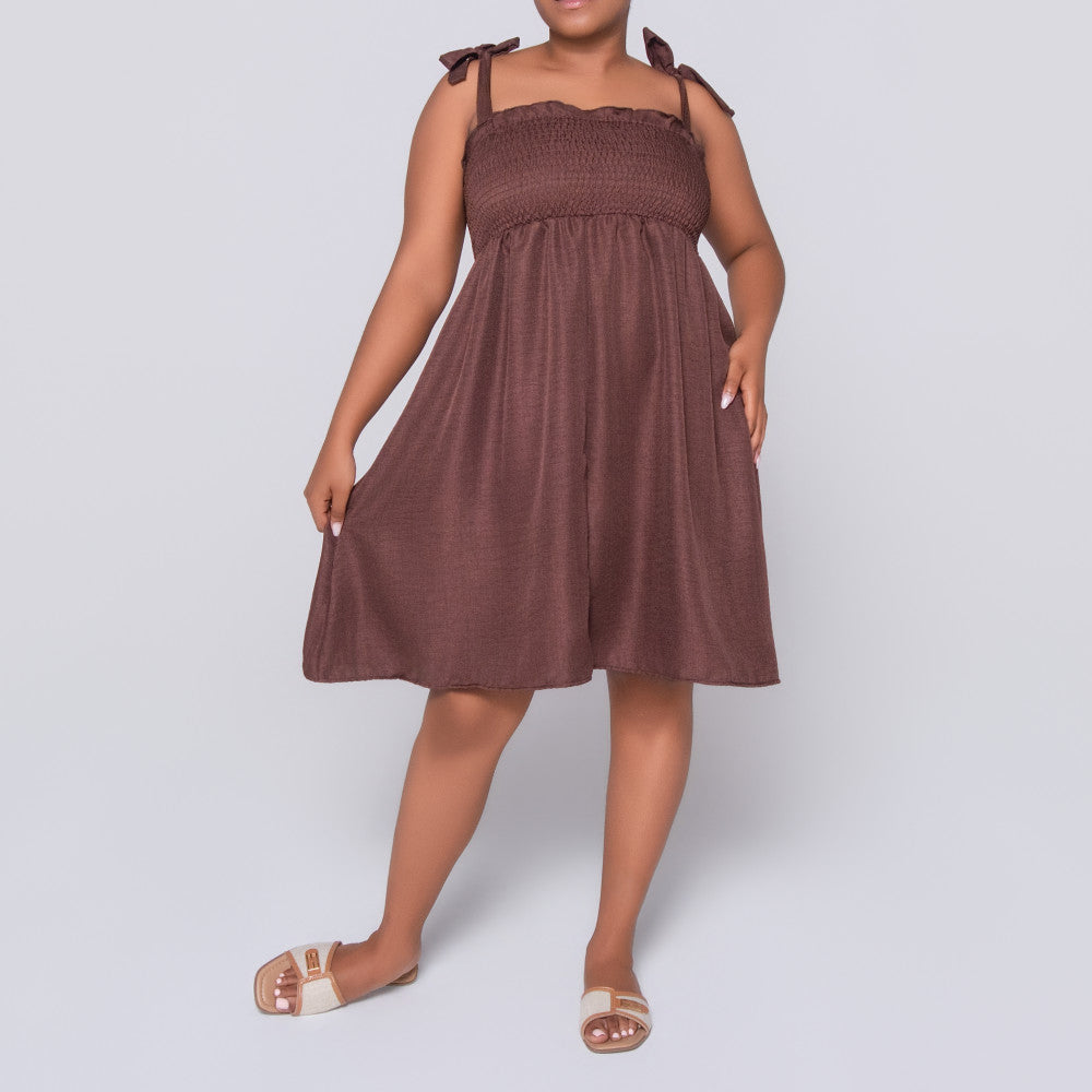 Chocolate Summer Dress