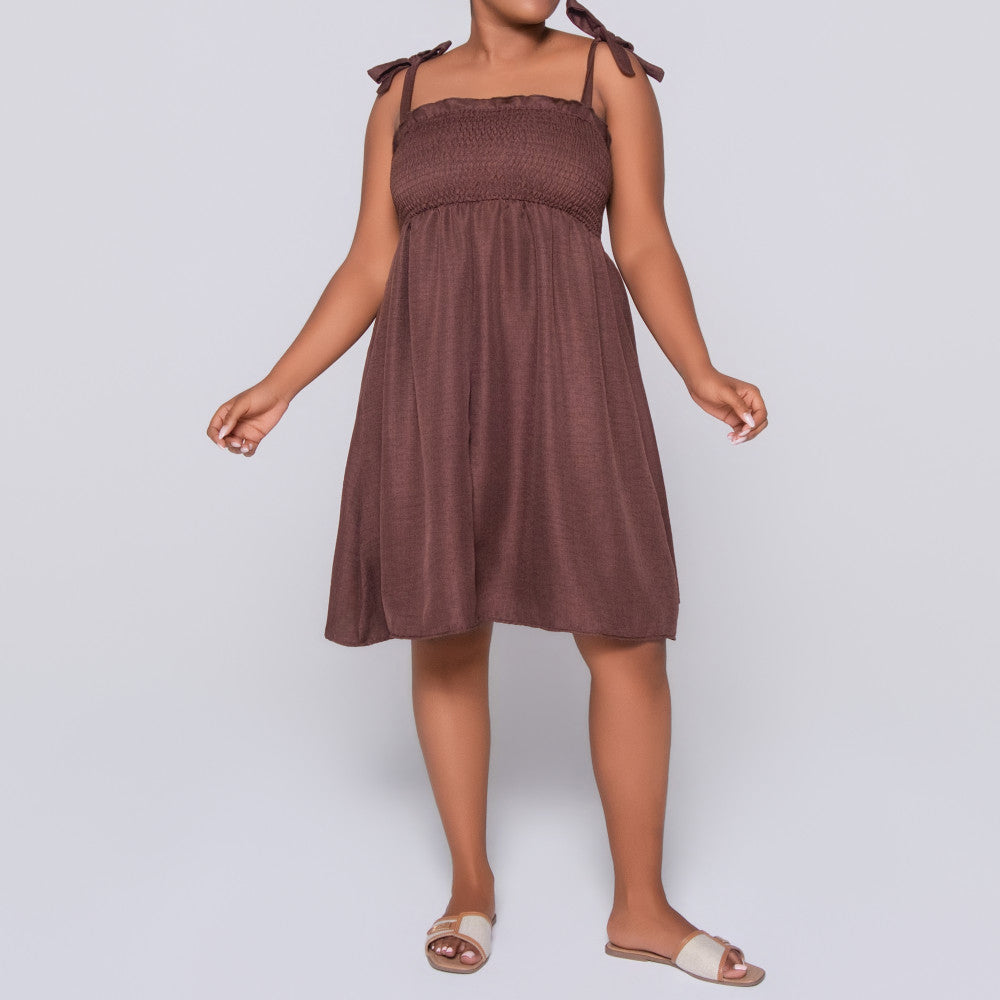 Chocolate Summer Dress