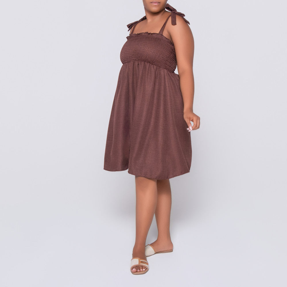 Chocolate Summer Dress