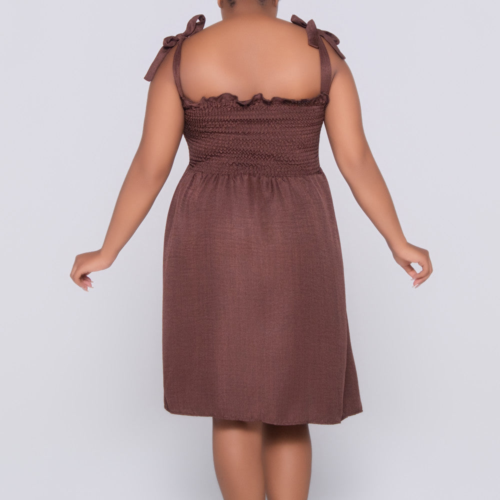 Chocolate Summer Dress