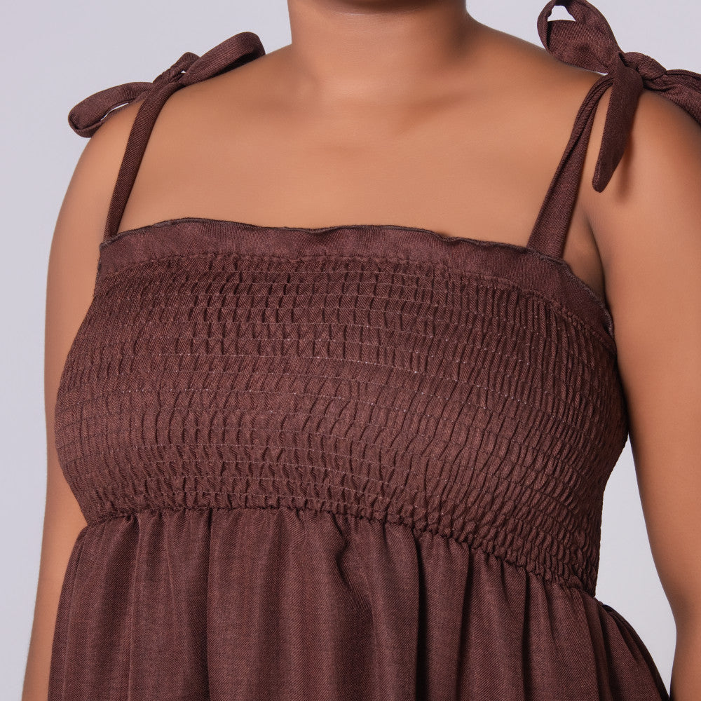 Chocolate Summer Dress