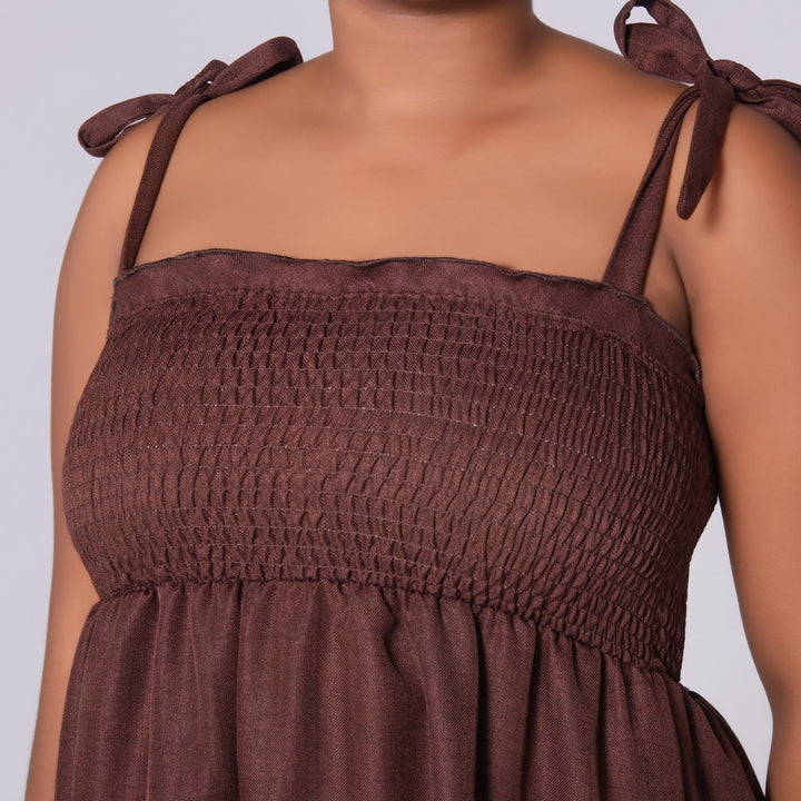 Chocolate Summer Dress