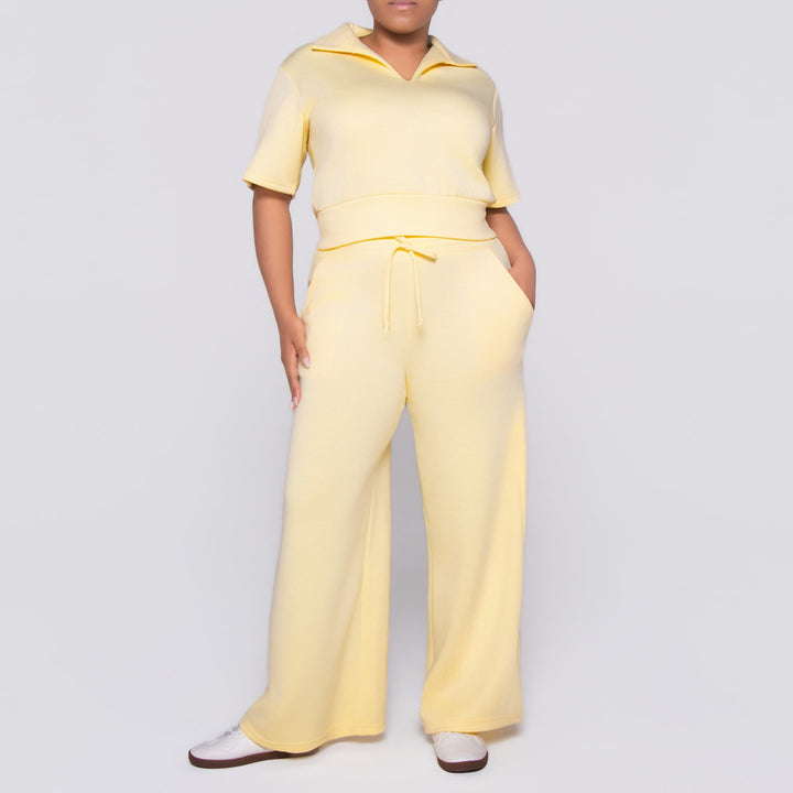 Lemon Scuba Modal Pants