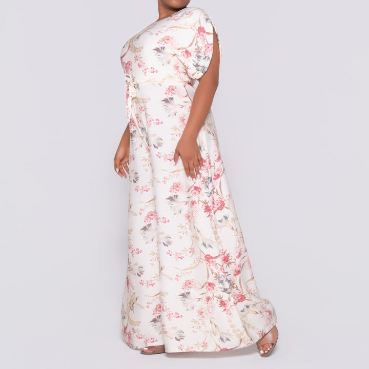 Printed Nylon Rayon Jumpsuit
