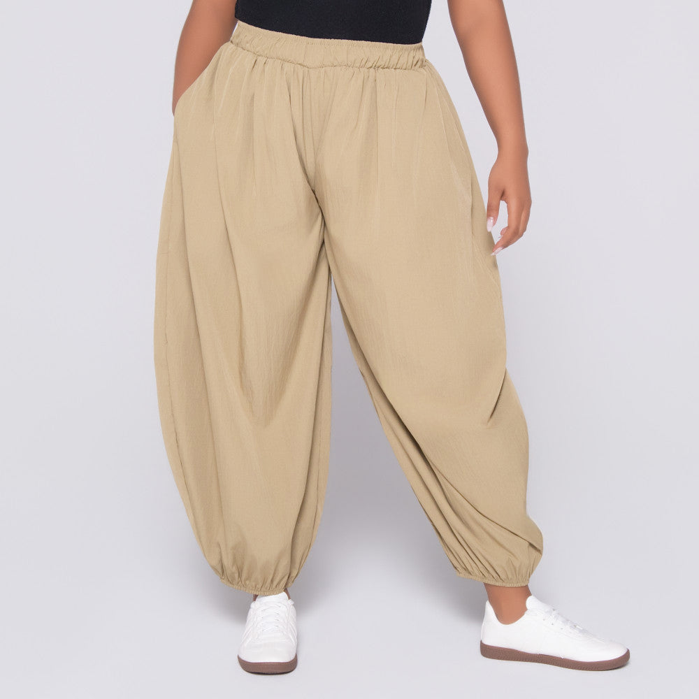 Chartreuse Teslon Pants