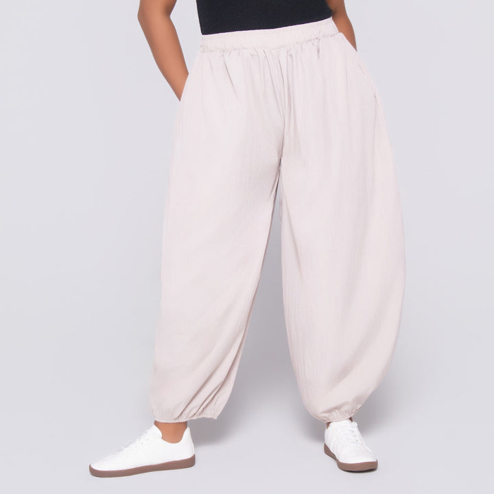 Stone Teslon Pants