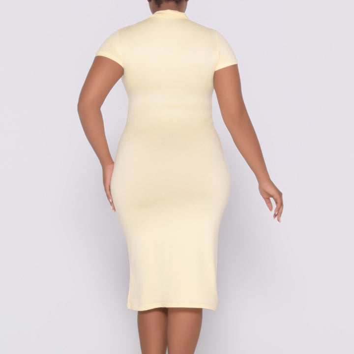 Short Sleeve Twin Pack Lemon Dress