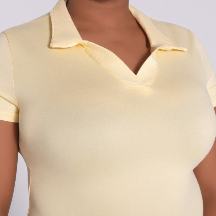 Short Sleeve Twin Pack Lemon Dress