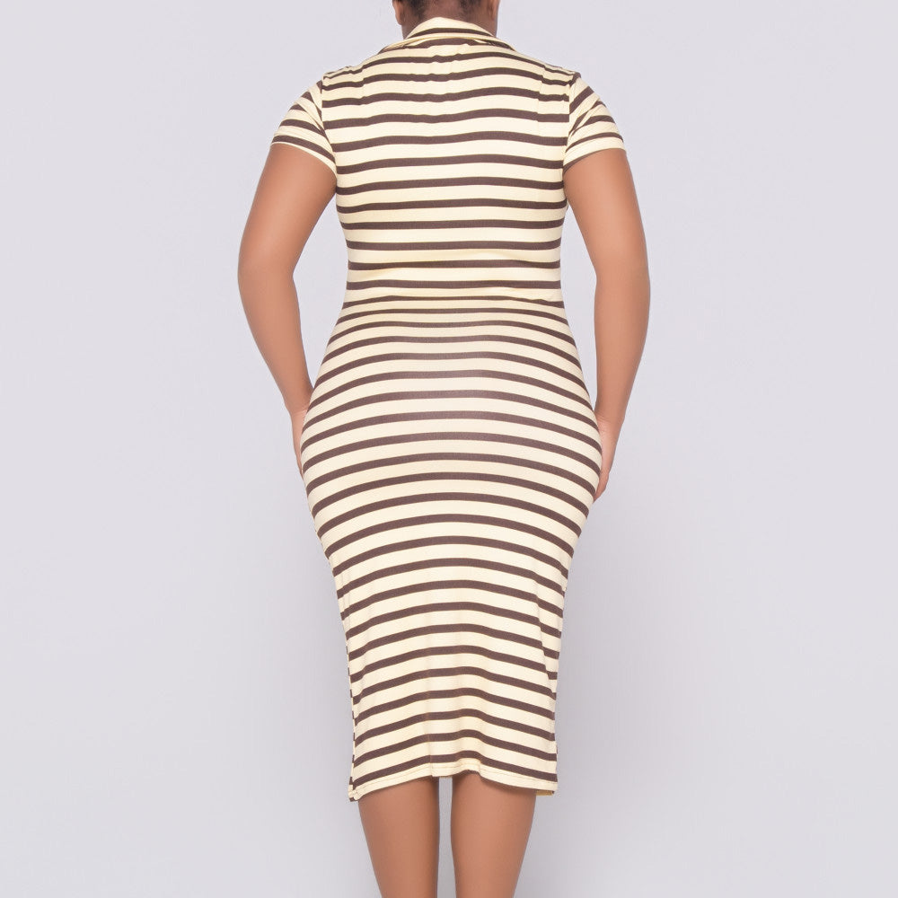 Short Sleeve Twin Pack Lemon Dress