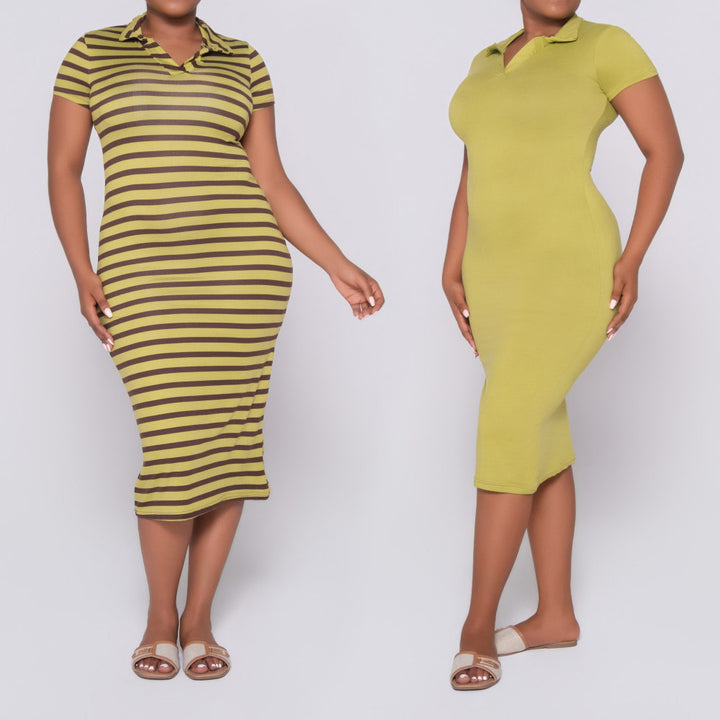 Short Sleeve Twin Pack Pista Dress