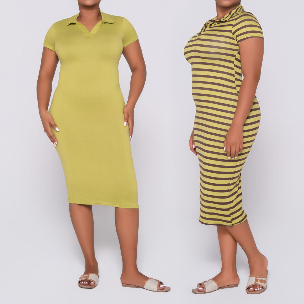 Short Sleeve Twin Pack Pista Dress