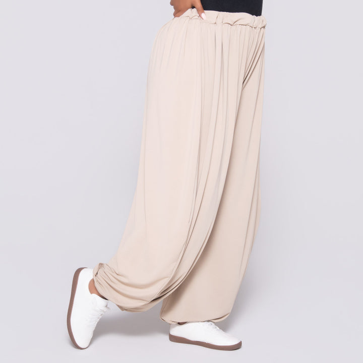 Stone Polyamide Pants