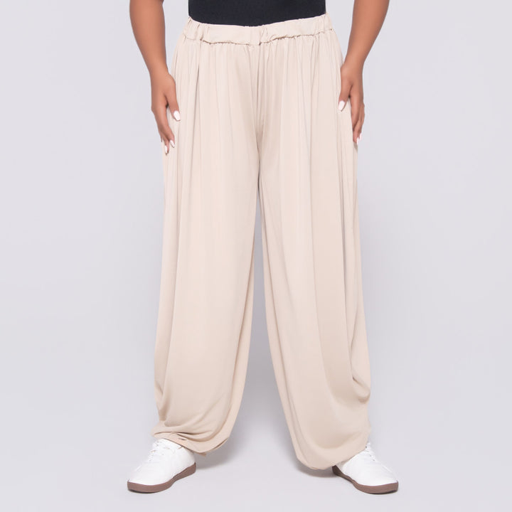 Stone Polyamide Pants