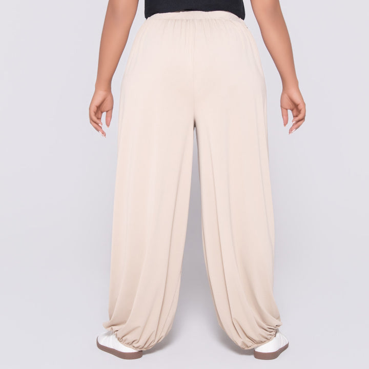 Stone Polyamide Pants
