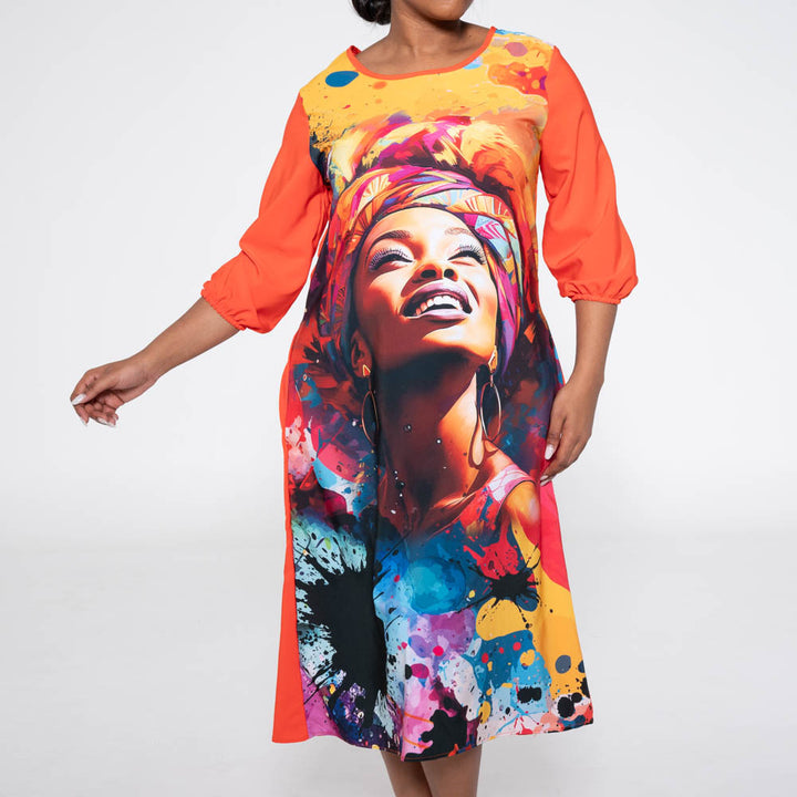 Face Print Tunic