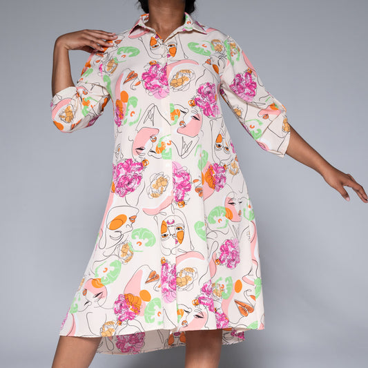 Stone Printed Tunic