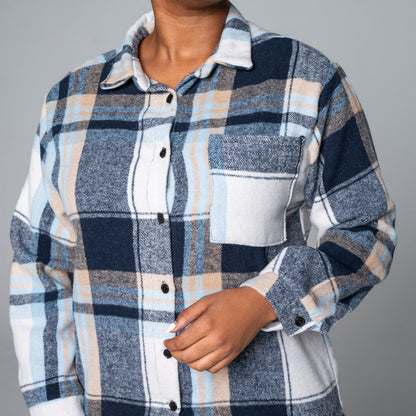 Navy Shacket