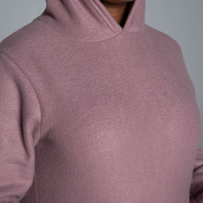 Mink Polar Fleece Hooded Top