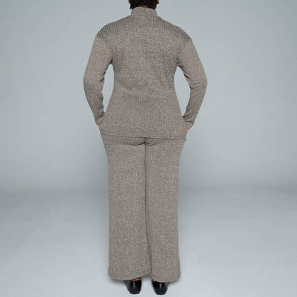 Taupe Rib Pants