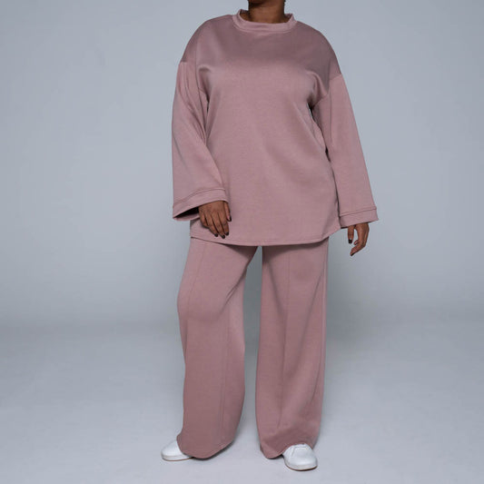 Mauve Scuba Modal Top