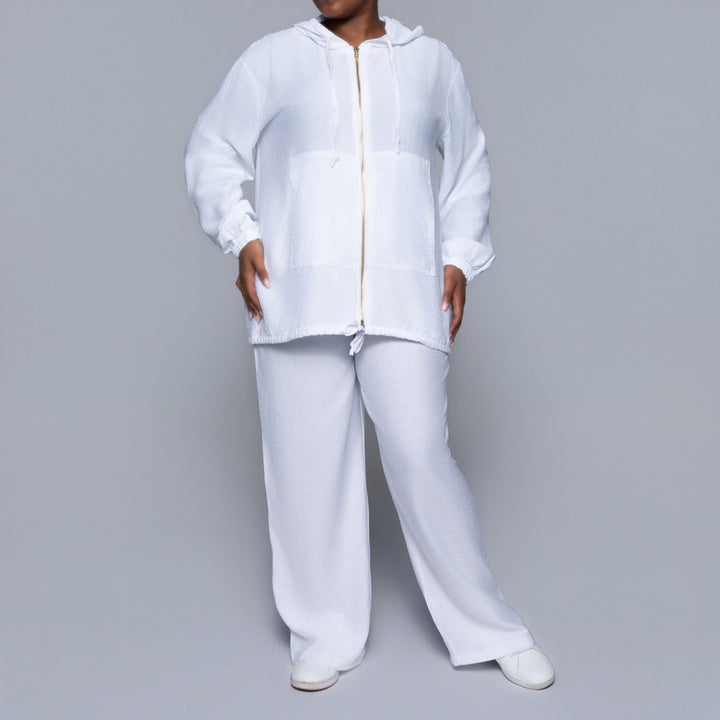 Optical White Pants