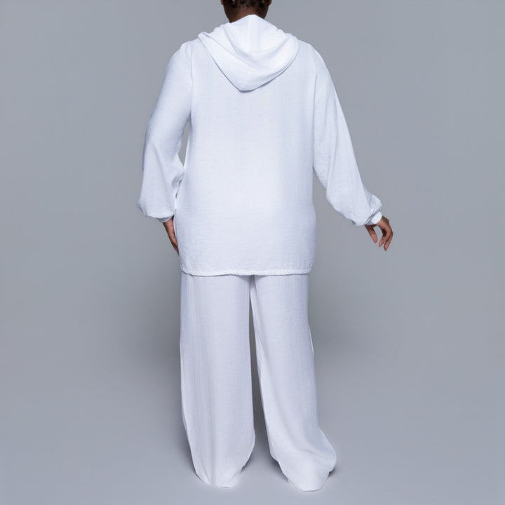 Optical White Pants
