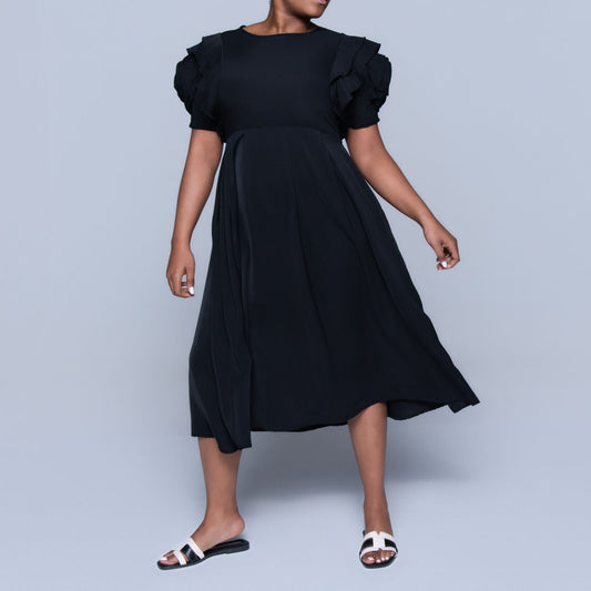 Black Panel Dress