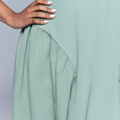 Sage Sleeveless Dress