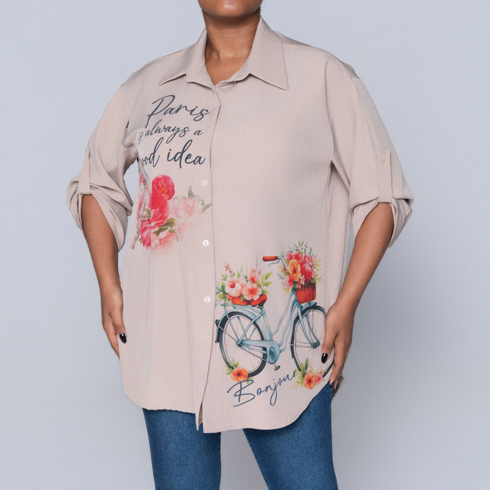 Statement Print Stone Top
