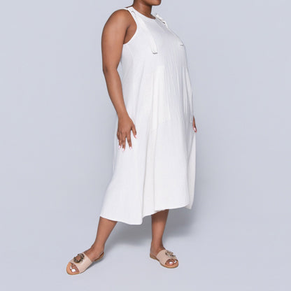 Sleeveless Linen Tunic