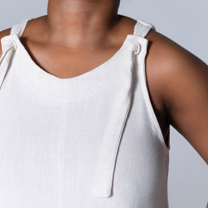 Sleeveless Linen Tunic