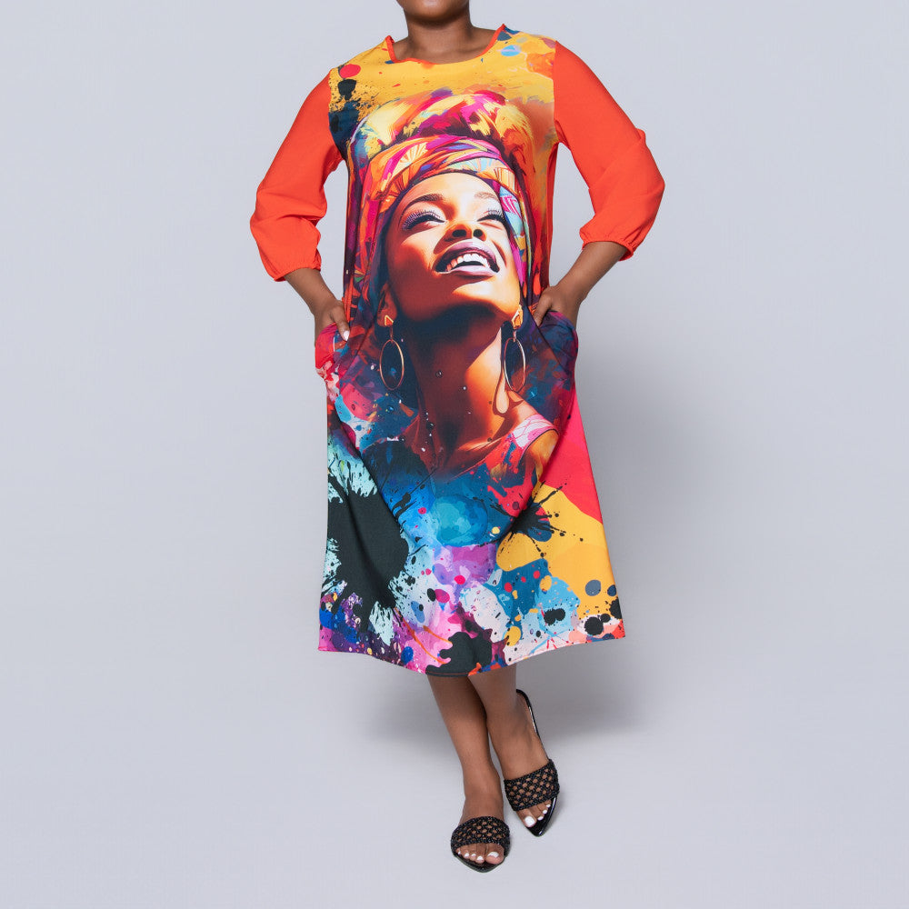 Face Print Tunic