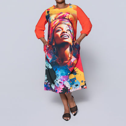 Face Print Tunic