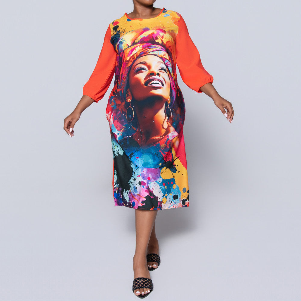 Face Print Tunic