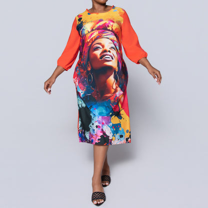 Face Print Tunic