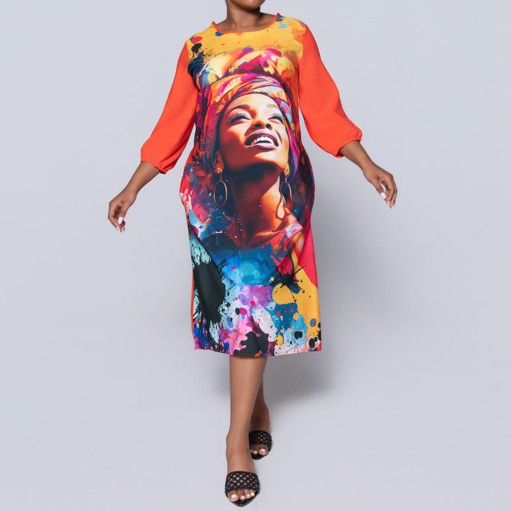 Face Print Tunic