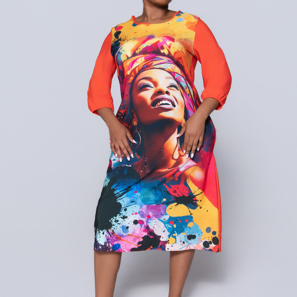 Face Print Tunic