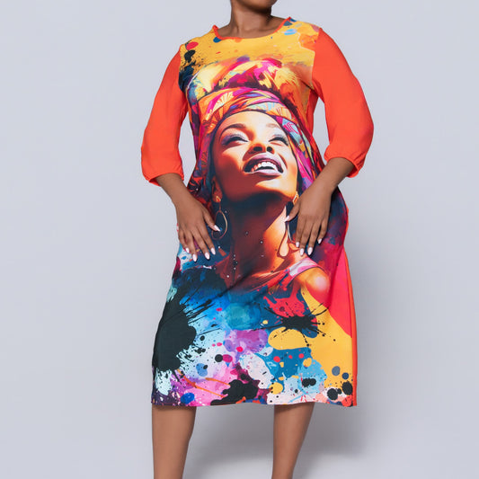 Face Print Tunic